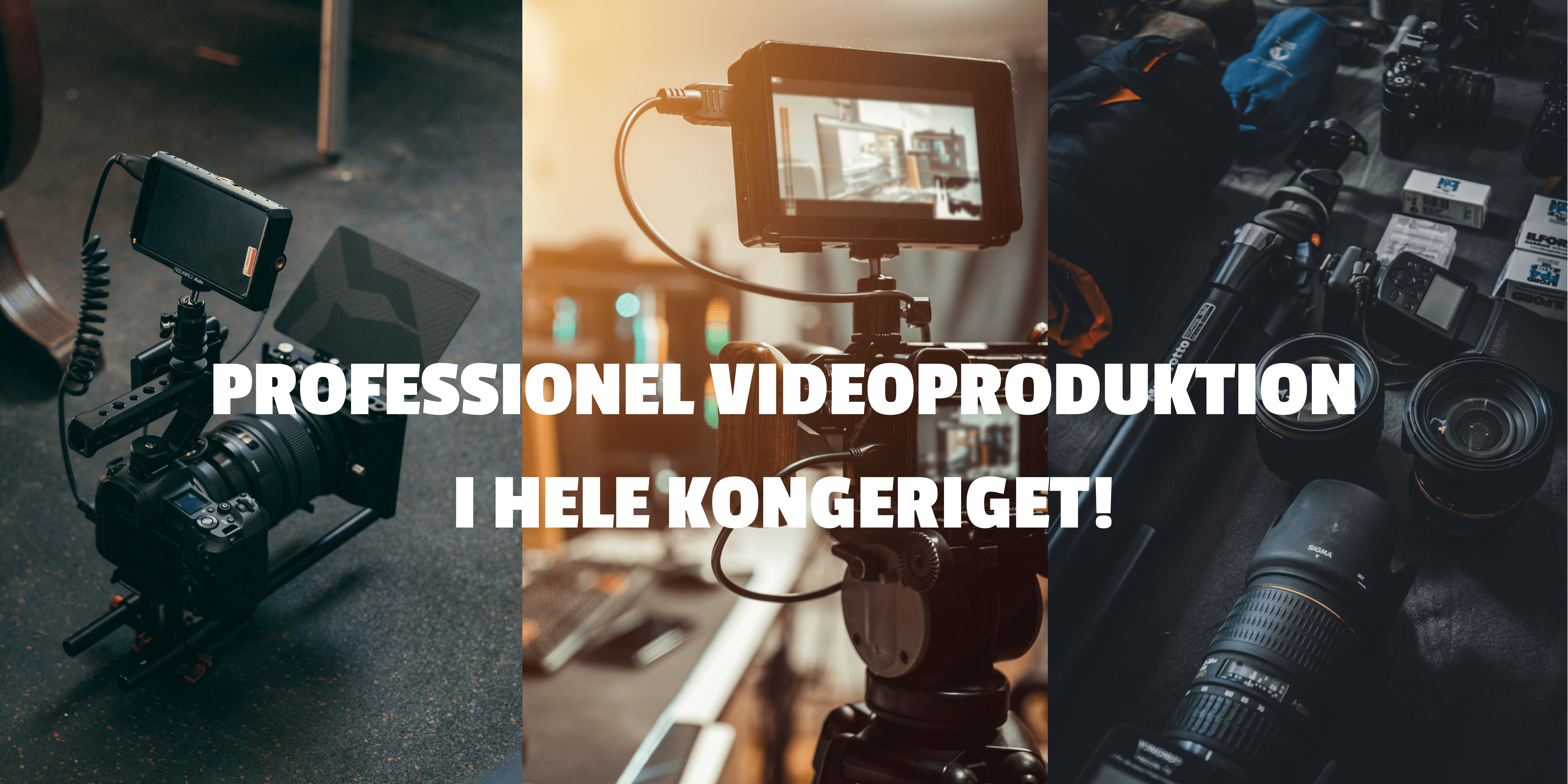 PROFESSIONEL VIDEOPRODUKTION FILM VIDEO MARKEDSFØRING SALG DIGITALT ONLINE 